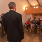 Dale Carnegie sajtótájékoztató, Pedagógus továbbképzés Lipóton (fotó: Horváth Attila)