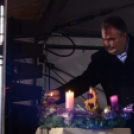 CIVILEK KARÁCSONYA TÉLI FESZTIVÁL ZÁRÓ ÜNNEPSÉGE SZENT GYÖRGY LOVAGREND KARÁCSONYI KALÁCS OSZTÁSA