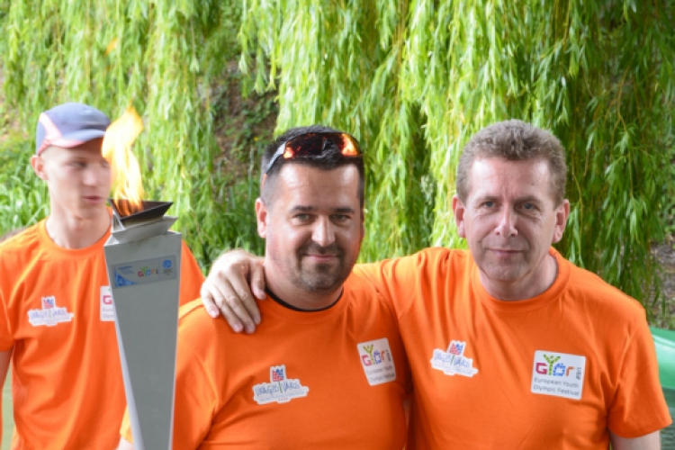 Fáklyafutás, XIV. Európai Ifjúsági Olimpiai Fesztivál Győr 2017 