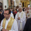 Németh László atya aranymiséje Mosonban