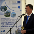 NAGYMŰTÁRGYAK FEJLESZTÉSE ÉS REKONSTRUKCIÓJA - PROJEKTNYITÓ RENDEZVÉNY