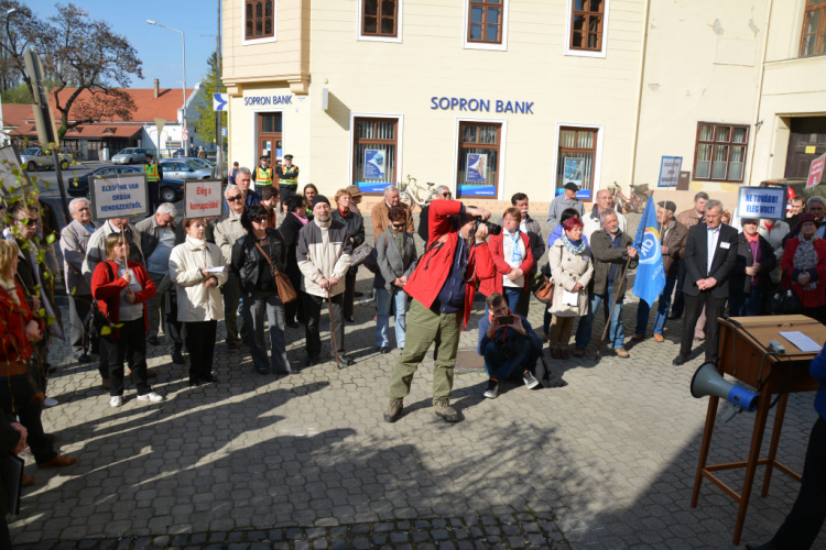 DK demonstráció (Fotó: Nagy Mária)