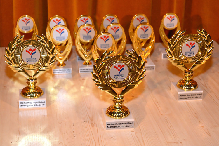 A XXV. Moson Megye Színjátszó Találkozó eredményhirdetés (Fotó: Horváth Attila)