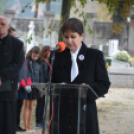 Megemlékezés a Mosoni temetőben (Fotó: Nagy Mária)