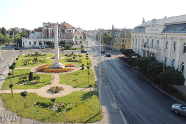 Városunk madártávlatból 