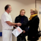 A Mosonmagyaróvári Lions Club adomány átadója a Karolina Kórház Rendelőintézetben