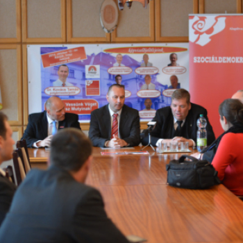 MSZP sajtótájékoztató (Fotó: Nagy Mária)