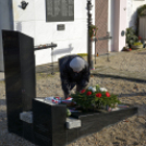 Megemlékezés és koszorúzás Dr. Sattler János sírjánál