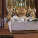 Németh László atya aranymiséje Mosonban