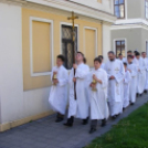 Németh László atya aranymiséje Mosonban