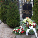 Dr. Sattler János halálának 70. évforulója alkalmából megtartott megemlékező koszorúzás