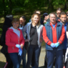 Az MKC SE és az MTE 1904 csapata is csatlakozott a Teszedd! önkéntes szemétszedő akciójához (Fotó: Bánhegyi István)