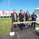 Közlekedési csomópont -  világítás átadása: Jánossomorja-Ipari Park - 2014.szeptember 29. hétfő