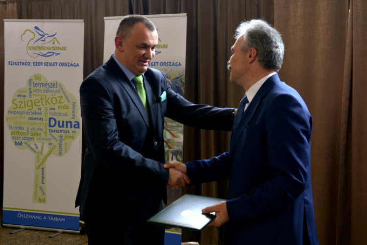 Szigetköz Naturpark Címátadó Ünnepség