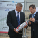 Greiner Bio-One alapkőletétel (Fotó: Nagy Mária)