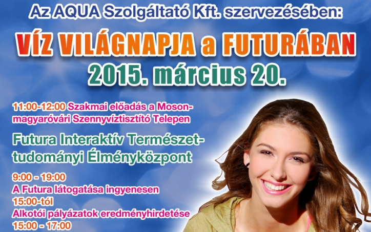 Víz Világnapja a Futurában