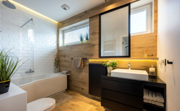 A tér és a stílus maximalizálása kis fürdőszobádban