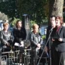 Megemlékezés a Mosoni temetőben (Fotó: Nagy Mária)