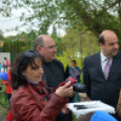 Gyalogos Lajta Híd ünnepélyes átadása (Fotó: Bánhegyi István)