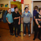 A Veszprém Barabás Duna Takarék KC kézilabda csapat a Gyerekek Átmeneti Otthonában (Fotó: Nagy Mária)