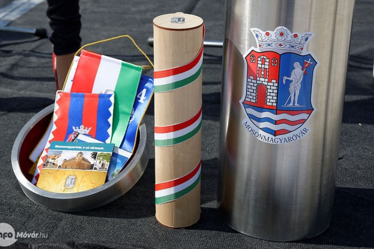 Sportcsarnok Alapkőletételi Ünnepség Mosonmagyaróváron