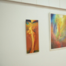 Borbély Károly képzőművész kiállítása a Flesch Károly Kulturális Központban ( Fotó: Patács Judit )