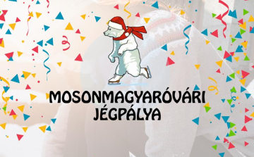 Megnyílt a mosonmagyaróvári jégpálya a Báger tó mellett